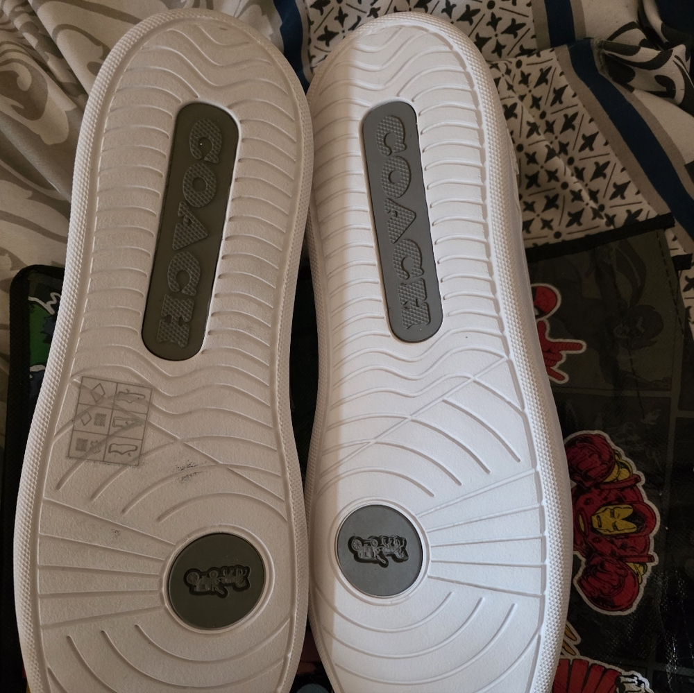 Coach White Sneakers - Picture 5 of 5